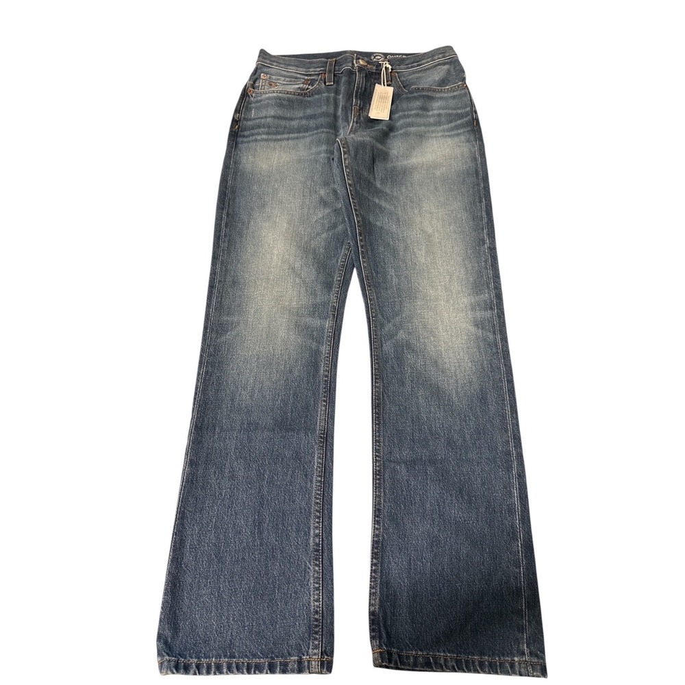 Outerknown S.E.A. Classic The Dunes Straight‎ Jeans Flared Distressed Size 28x30